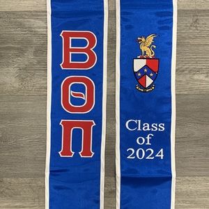 Beta Theta Pi Class of 2025 Graduation Stole Sash